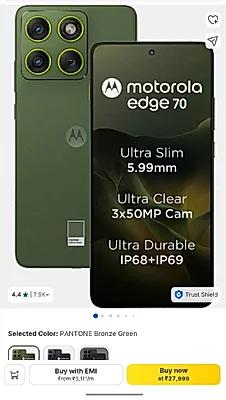 Motorola Edge 70