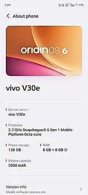 vivo V30e