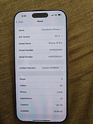 Apple iPhone 16 Pro