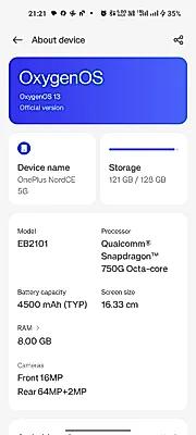 OnePlus Nord CE 5G