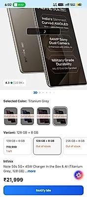 Infinix Note 50s