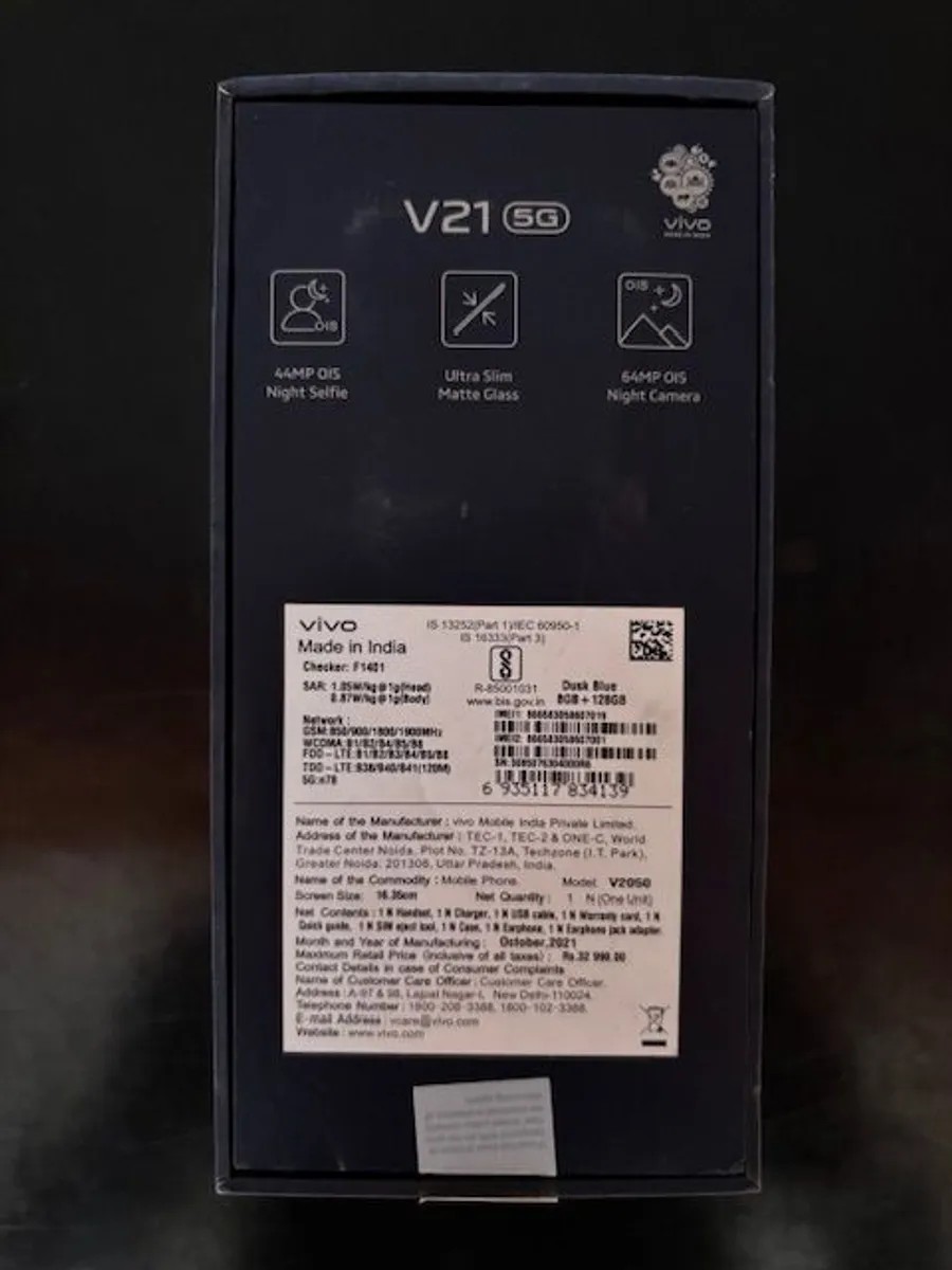 vivo V21 5G