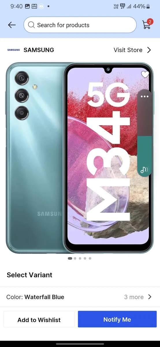 Samsung Galaxy M34 5G
