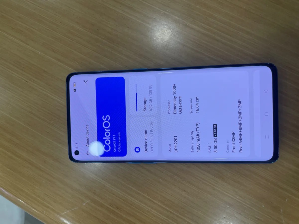 Oppo Reno5 Pro 5G