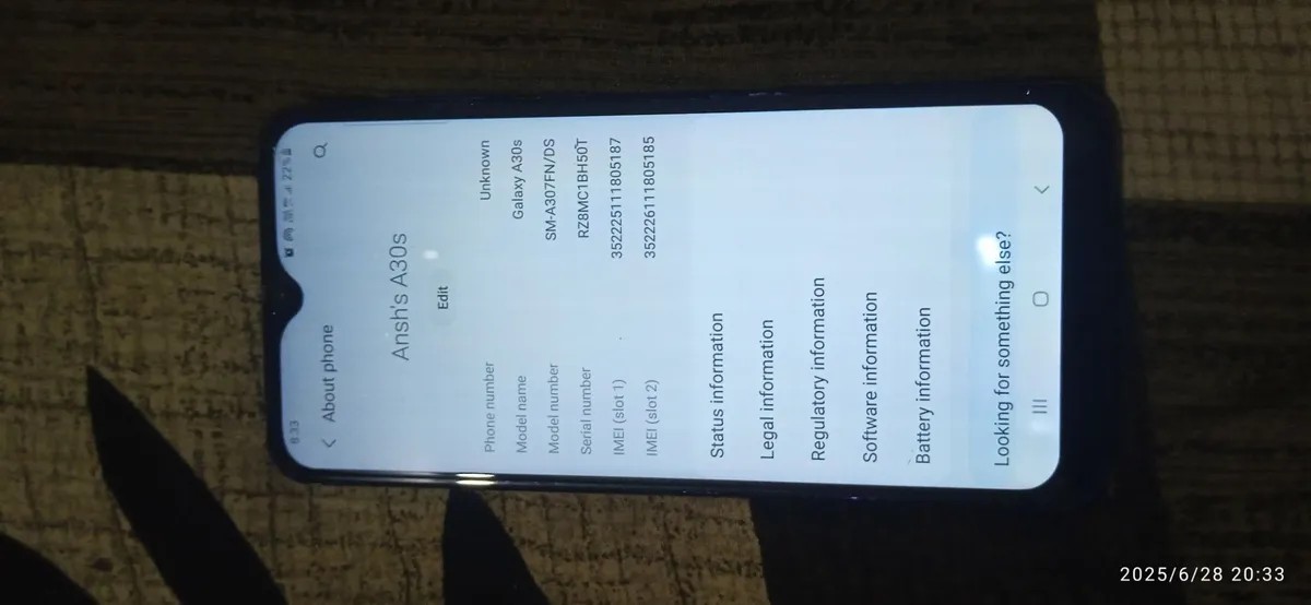 Samsung Galaxy A30s