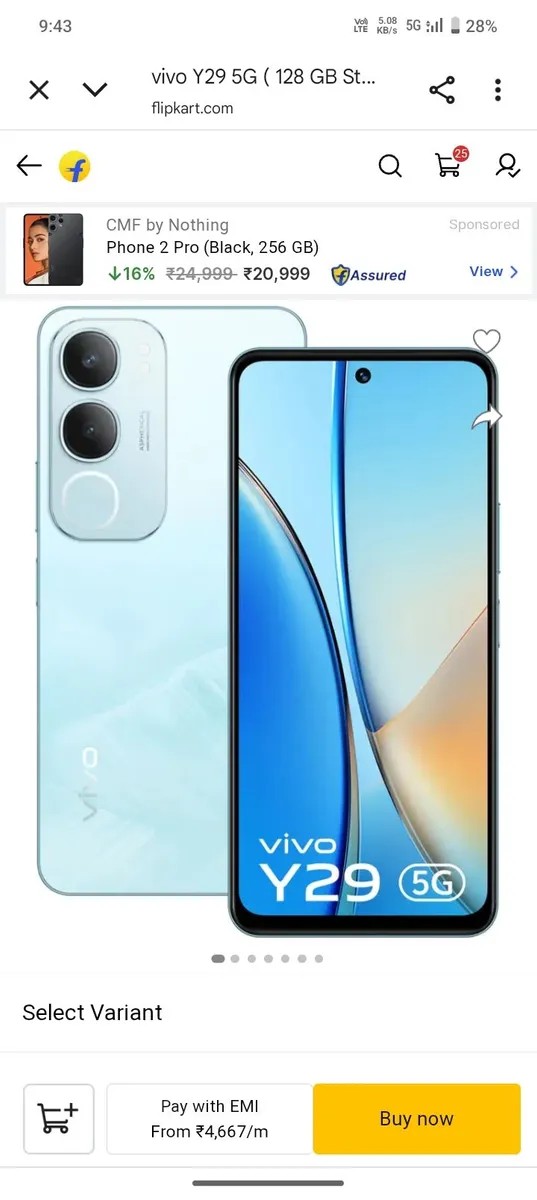 vivo Y29