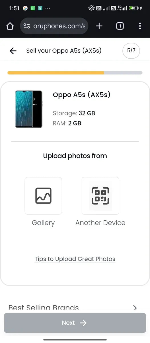 Oppo A5s (AX5s)