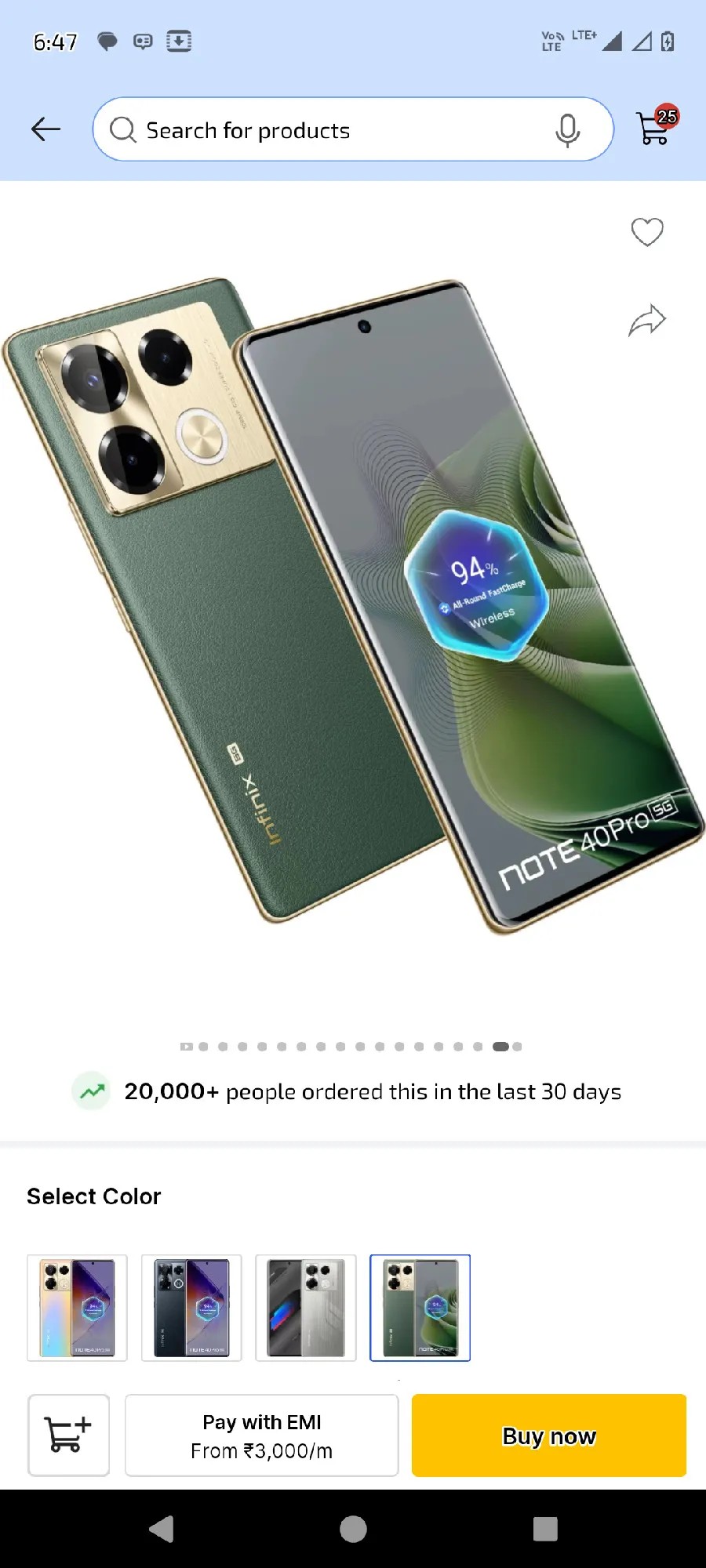 Infinix Note 40 Pro