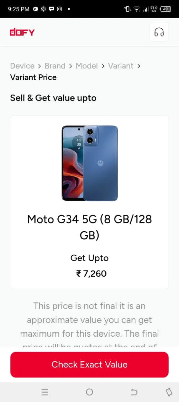 Motorola Moto G34