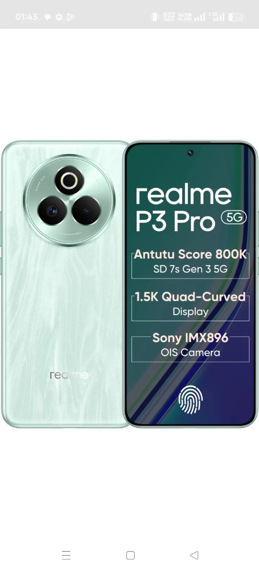 Realme P3 Pro