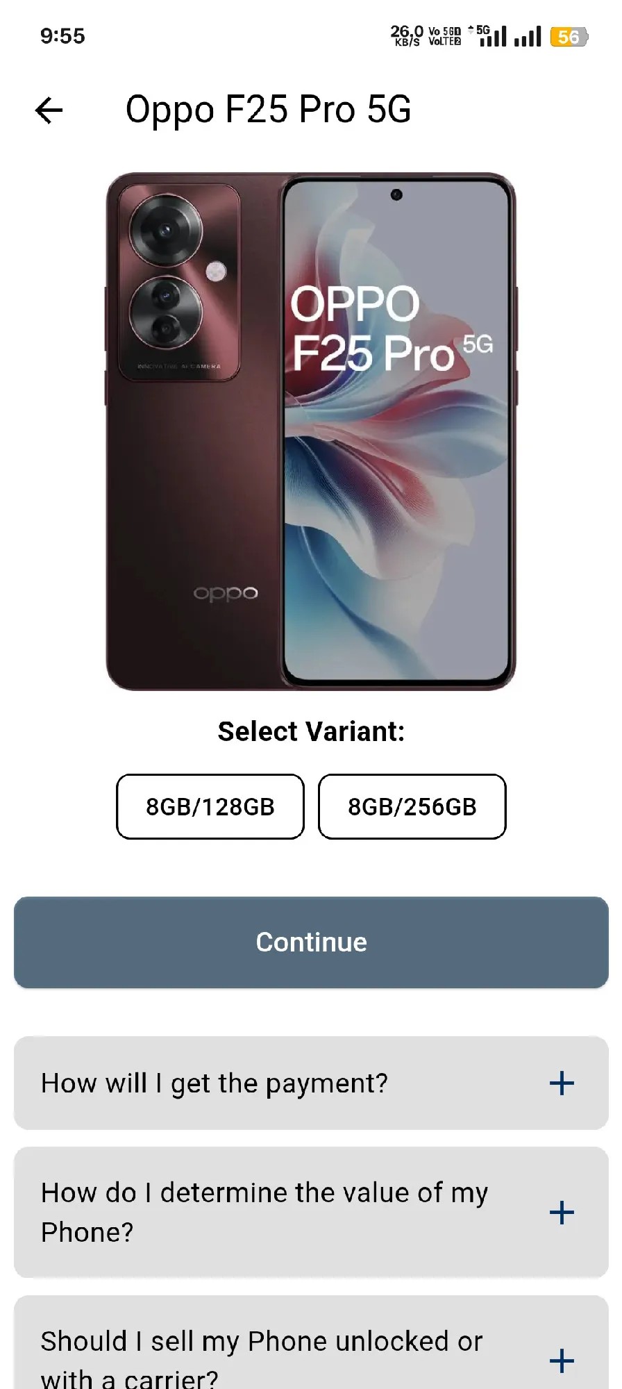 Oppo F25 Pro