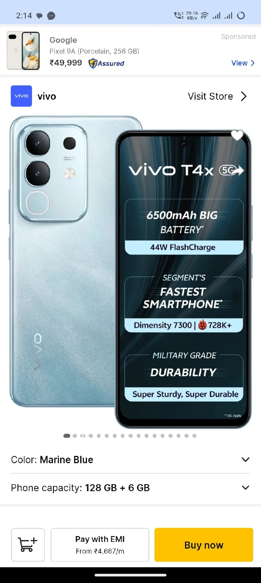 vivo T4x
