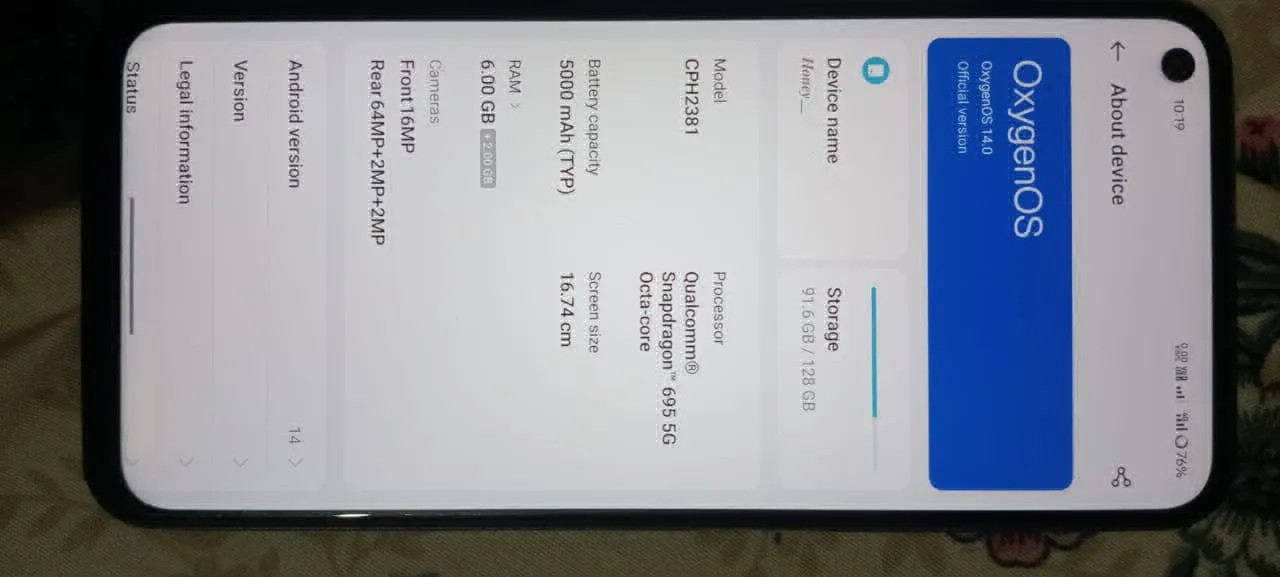 OnePlus Nord CE 2 Lite 5G