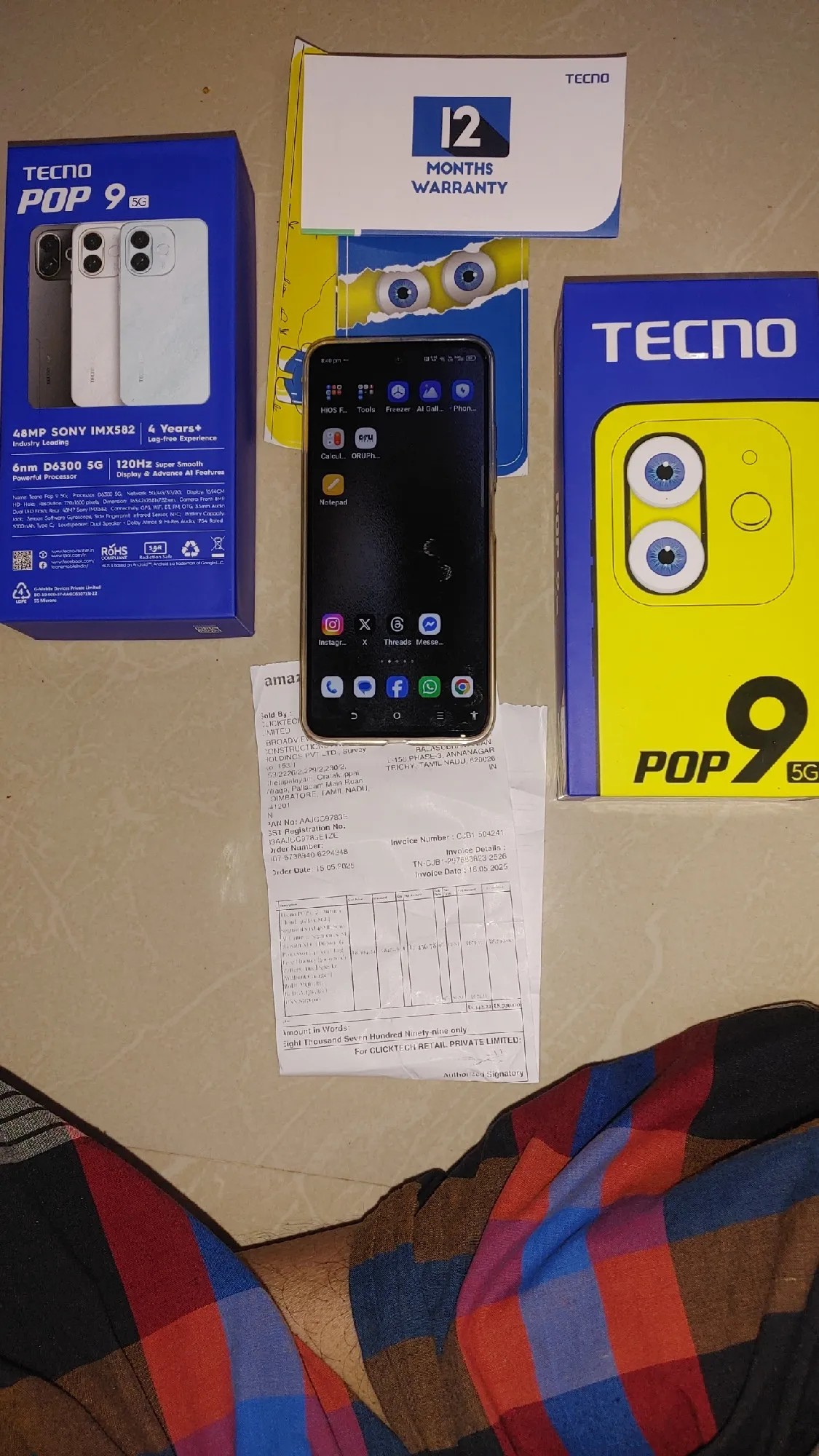 Tecno Pop 9