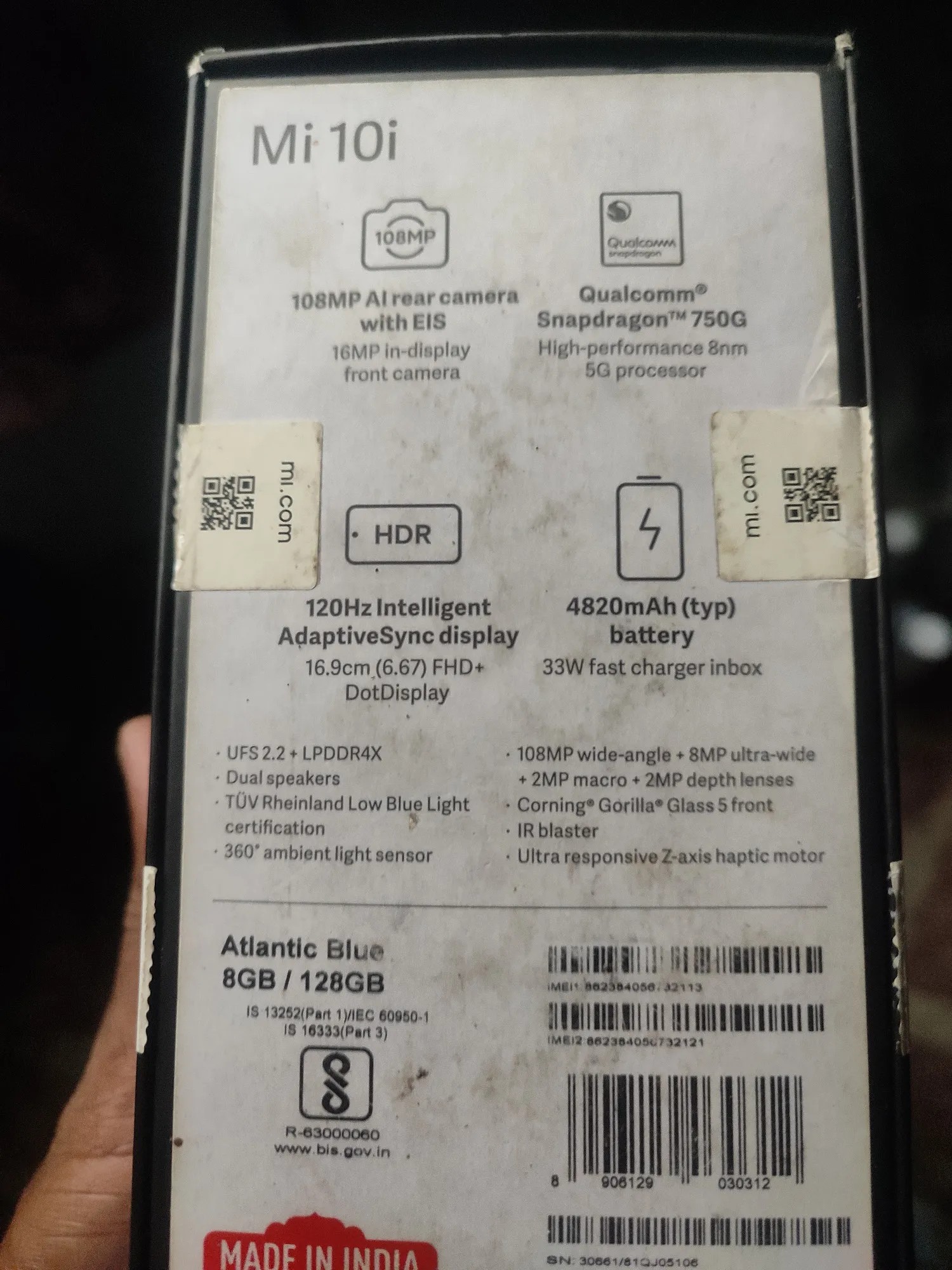 Xiaomi Mi 10i 5G