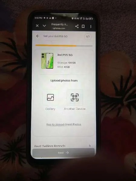 itel P55 5G