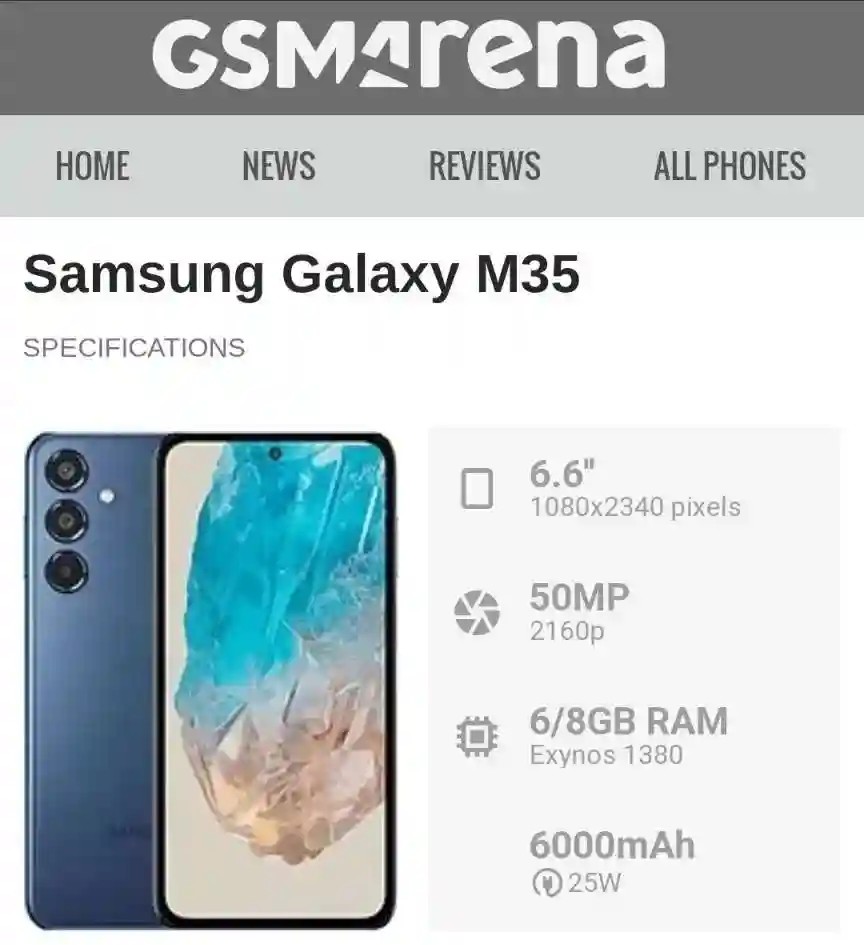 Samsung Galaxy M35