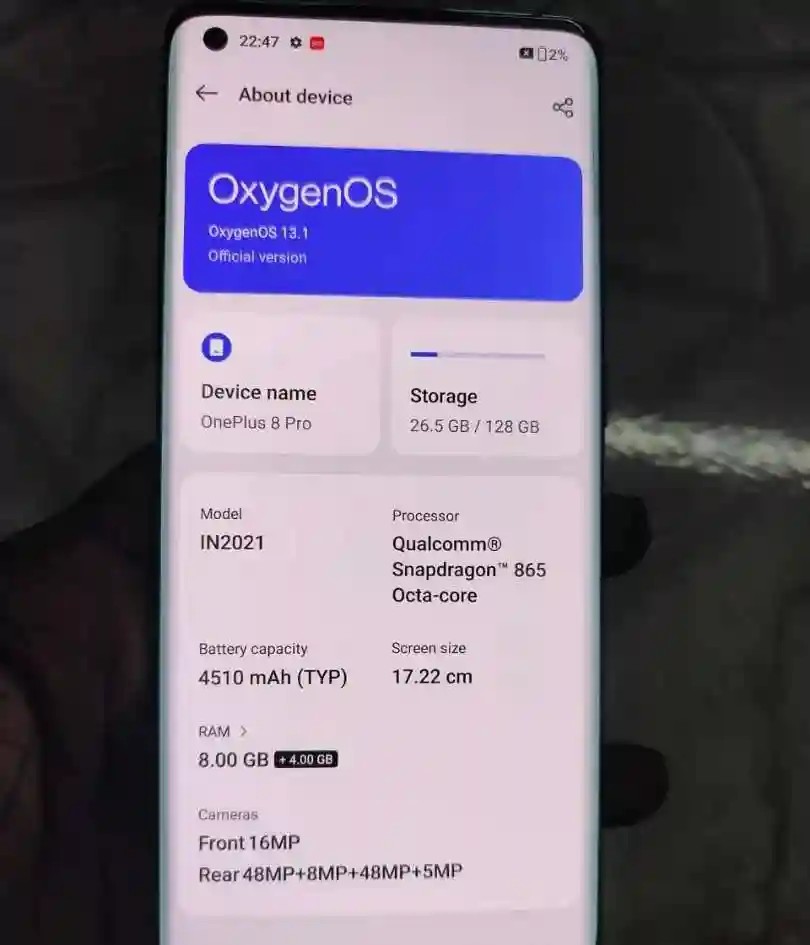 OnePlus 8 Pro