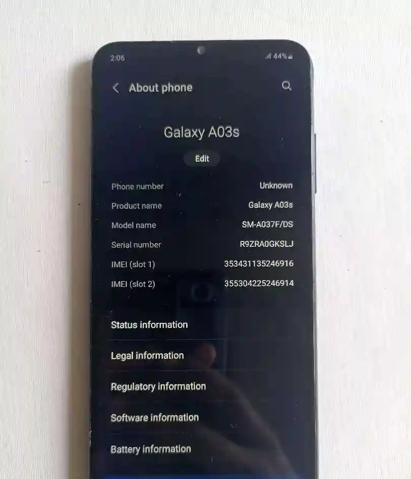 Samsung Galaxy A03s