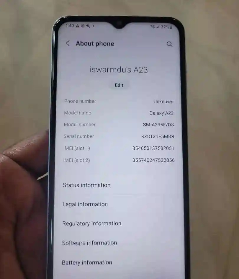 Samsung Galaxy A23