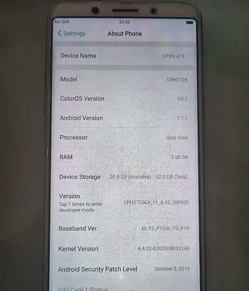 Oppo A73