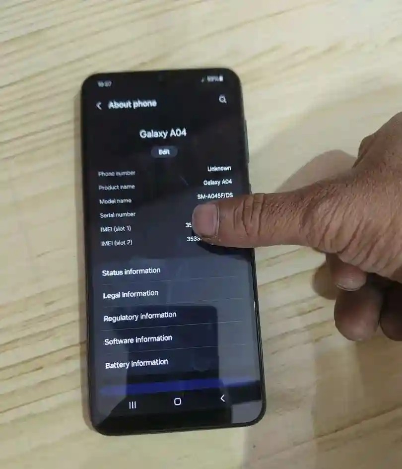 Samsung Galaxy A04