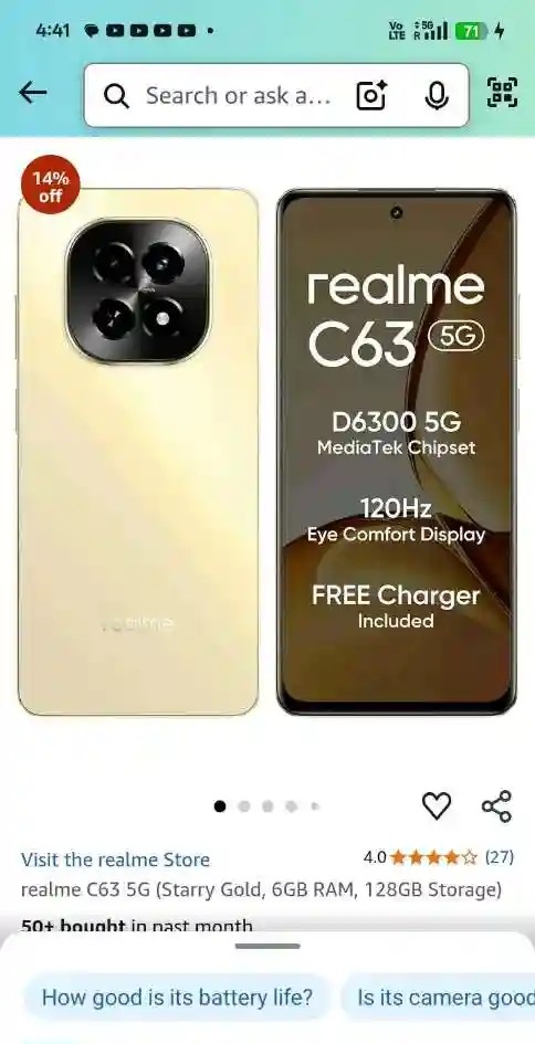 Realme C63 5G