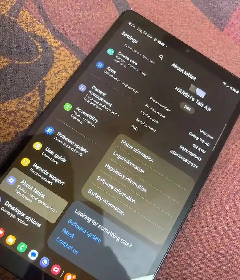 Samsung Galaxy Tab A9