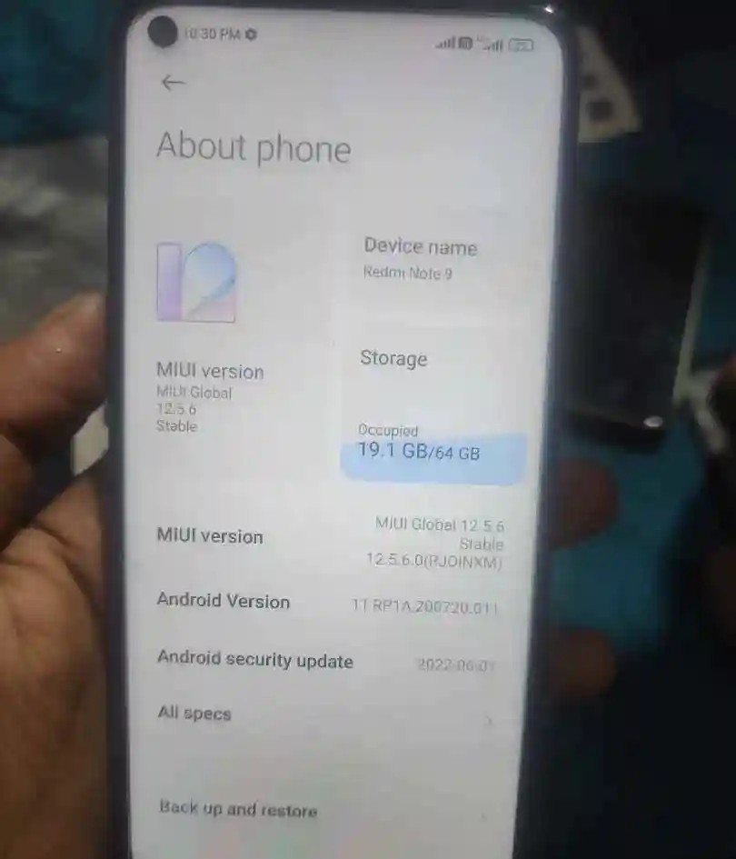 Xiaomi Redmi Note 9