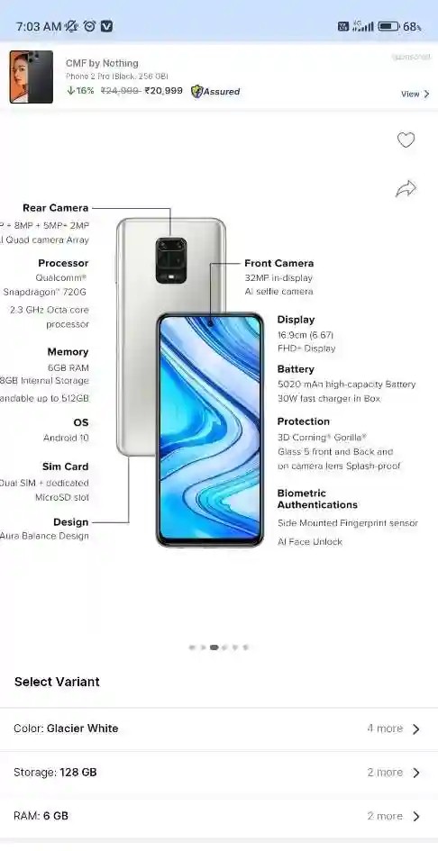 Xiaomi Redmi Note 9 Pro Max
