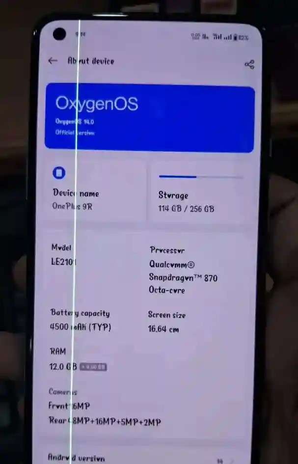 OnePlus 9R