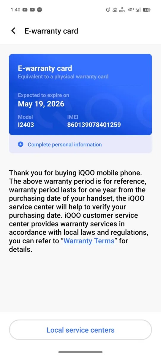 vivo iQOO Z9s