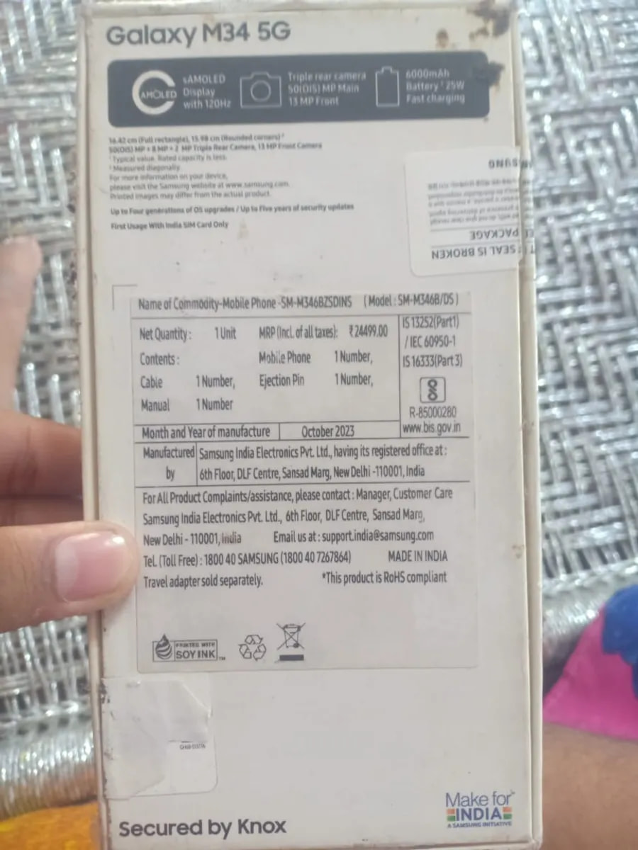 Samsung Galaxy M34 5G