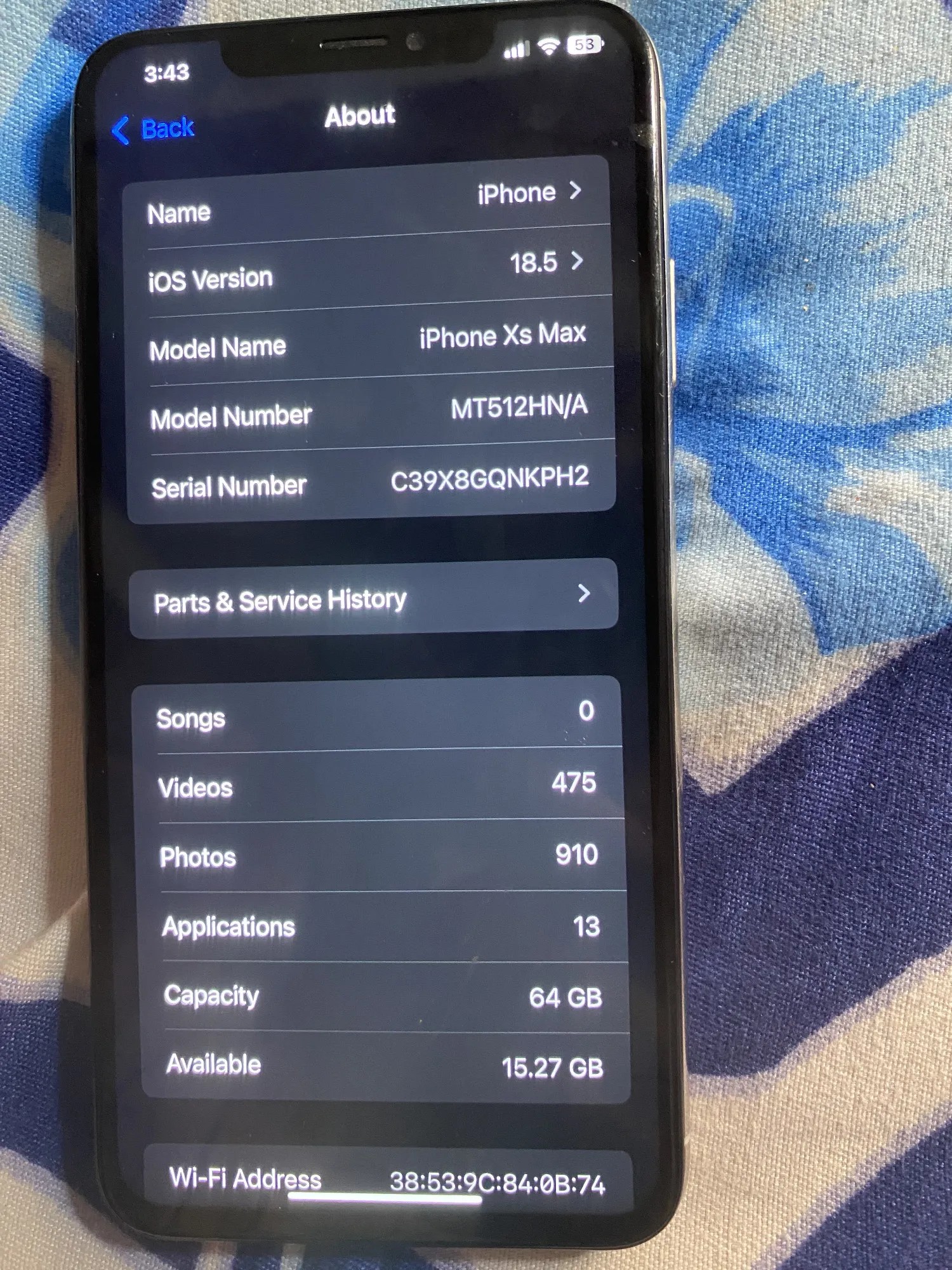 Apple iPhone XS Max