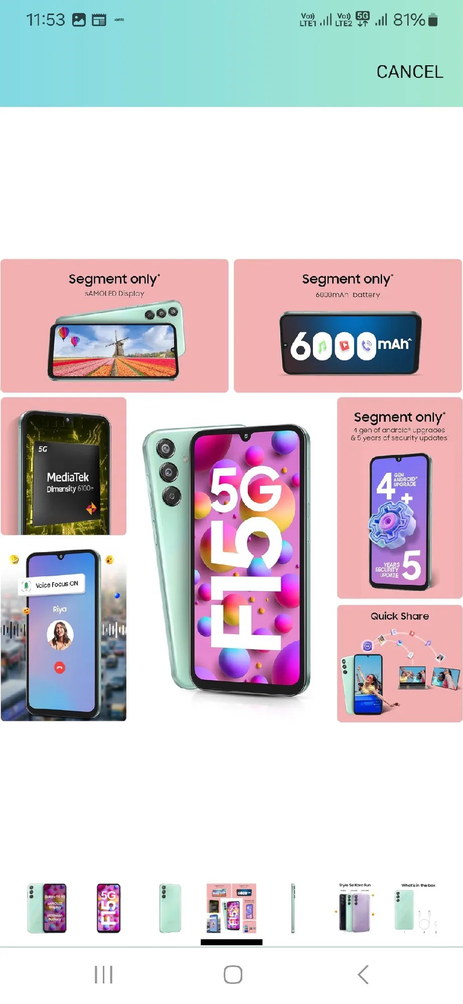 Samsung Galaxy F15