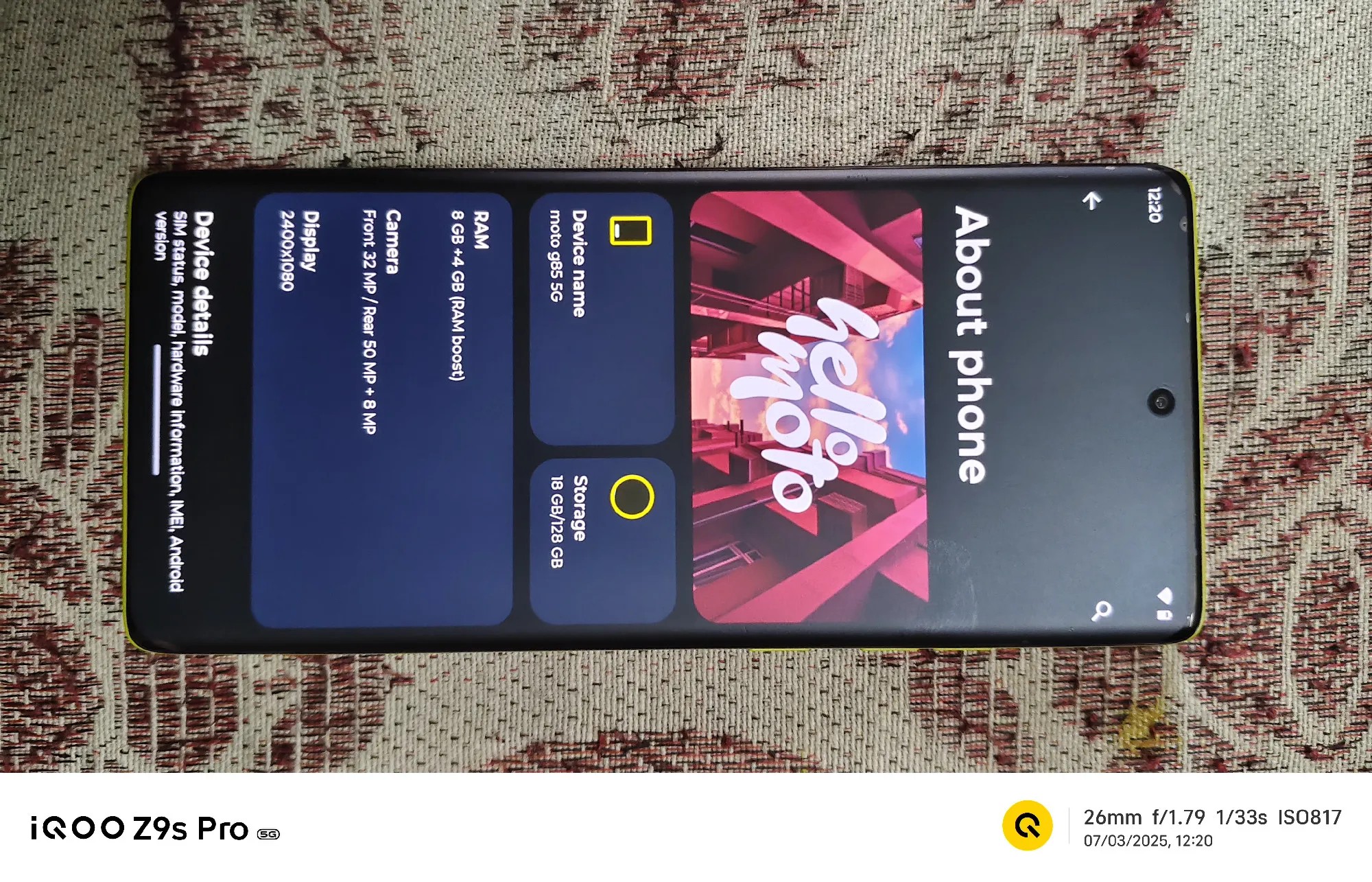 Motorola Moto G85