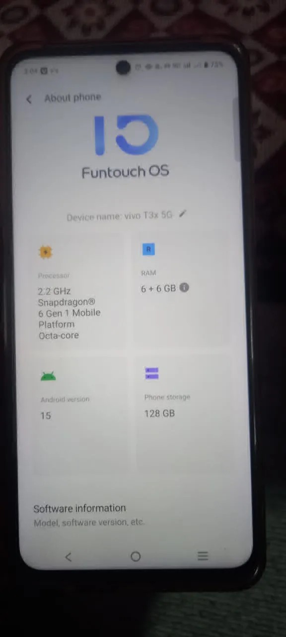 Vivo T3x 5G