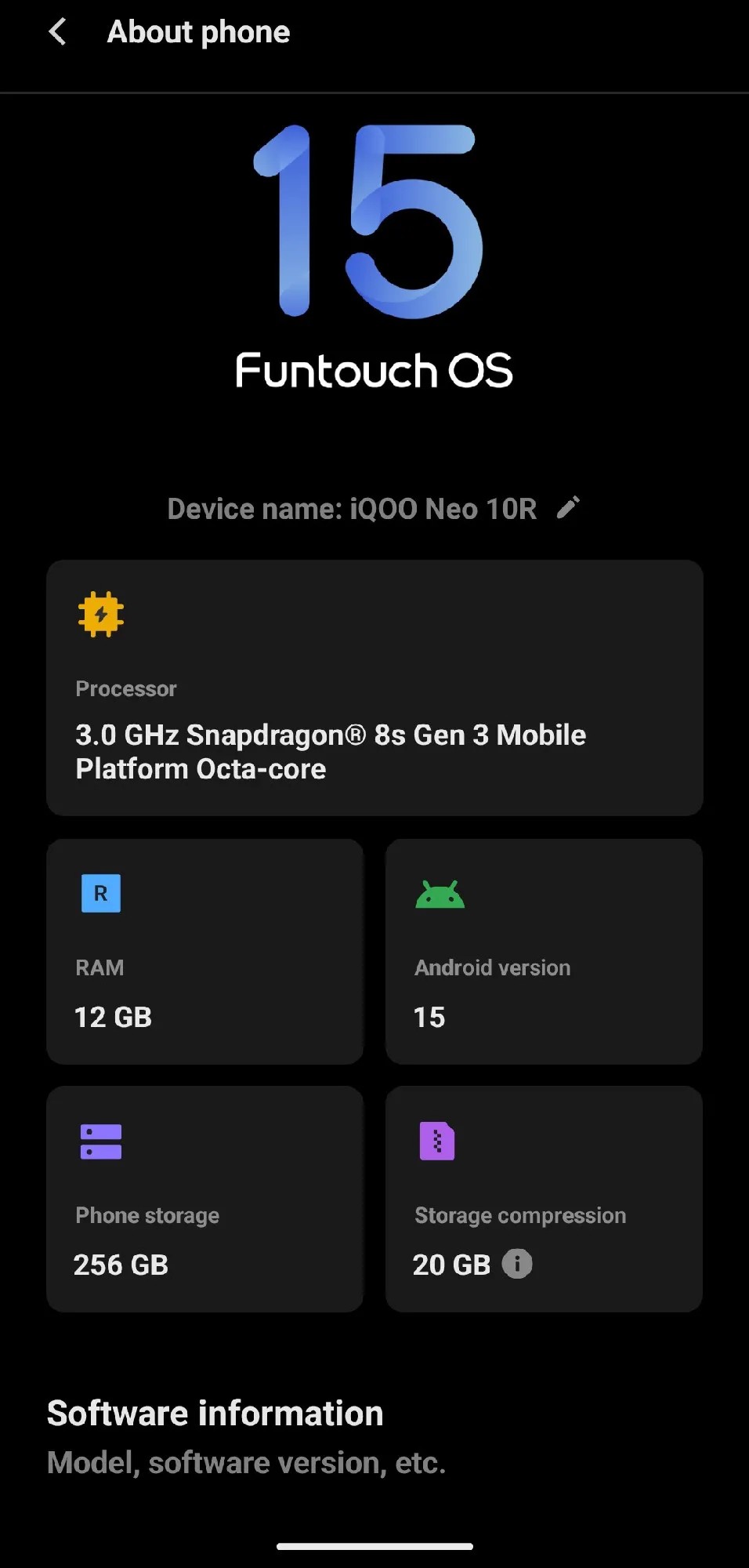 vivo iQOO Neo 10R