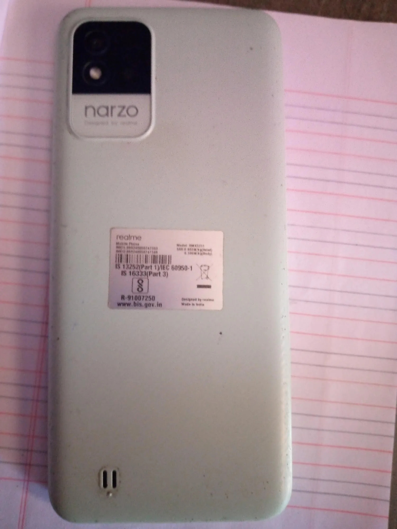 Realme Narzo 50i