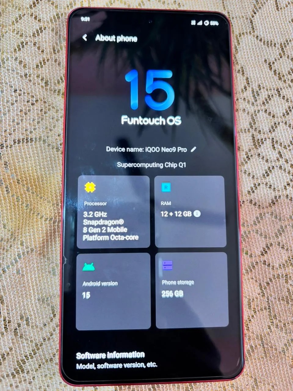 vivo iQOO Neo9s Pro