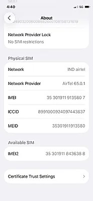 Apple iPhone 12 mini