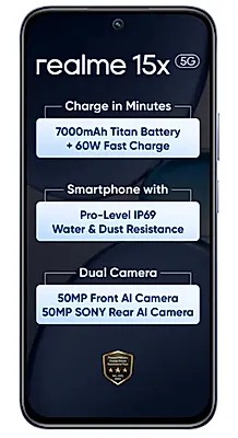 Realme 15x (India)