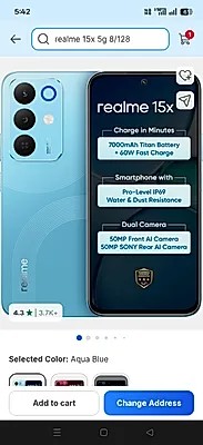 Realme 15x (India)