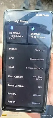 Tecno Pova 6 Pro