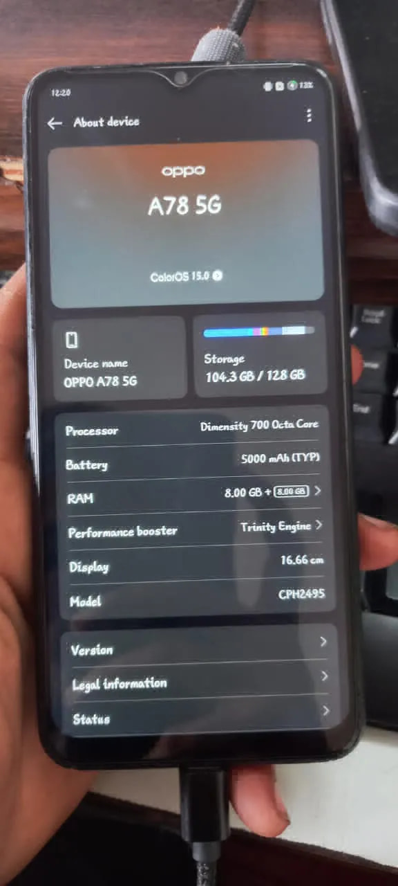 Oppo A78